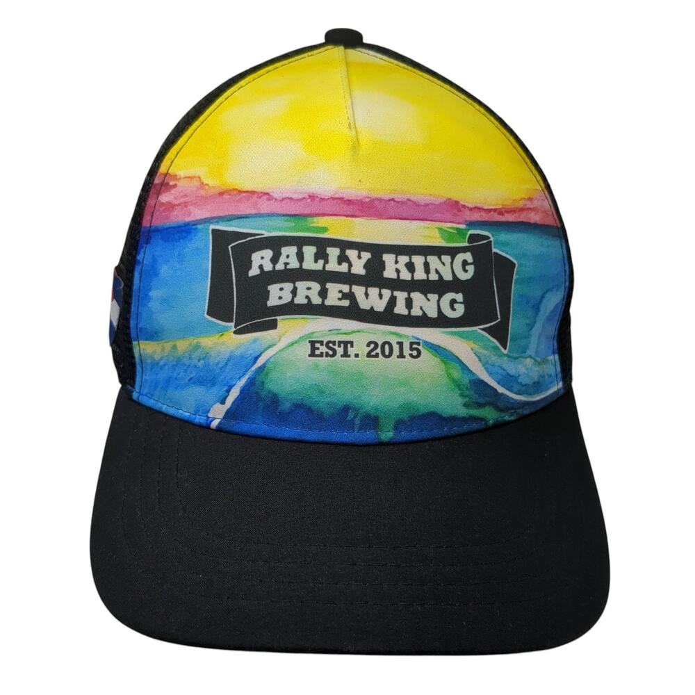Rally King Brewing Snapback Trucker Hat Multicolor One Size Adjustable Boco Gear